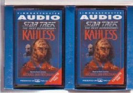 STAR TREK AUDIOBOOK Next Generation Kahless 2 Cassettes
