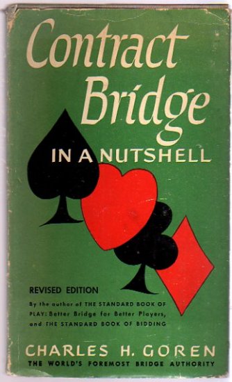 CONTRACT BRIDGE IN A NUTSHELL 1948 CHARLES GOREN