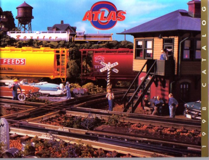 Atlas O Gauge Electric Toy RR Model Trains Catalog 1998