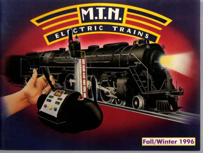 Fall-Winter 1996 M.T.H. MTH Electric Toy RR Model Trains Catalog