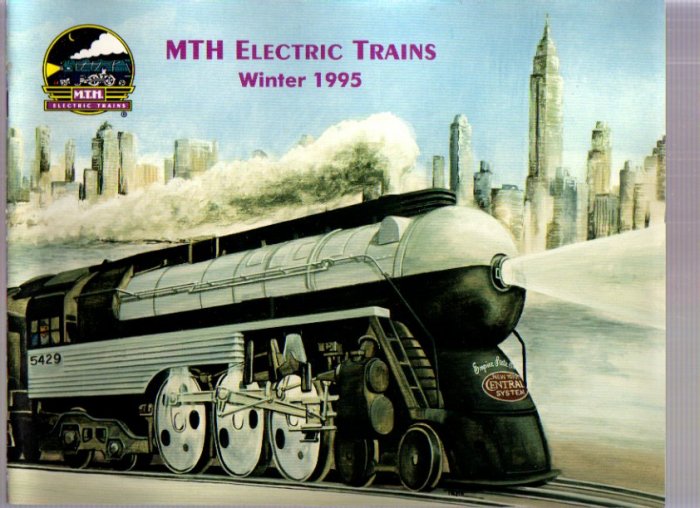 Winter 1995 M.T.H. MTH Electric Toy RR Model Trains Catalog