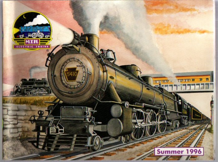 Summer 1996 M.T.H. MTH Electric Toy RR Model Trains Catalog