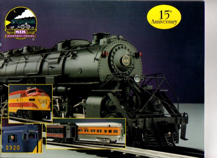 1994 15th Anniversary MTH Electric Toy RR Model Trains Catalog