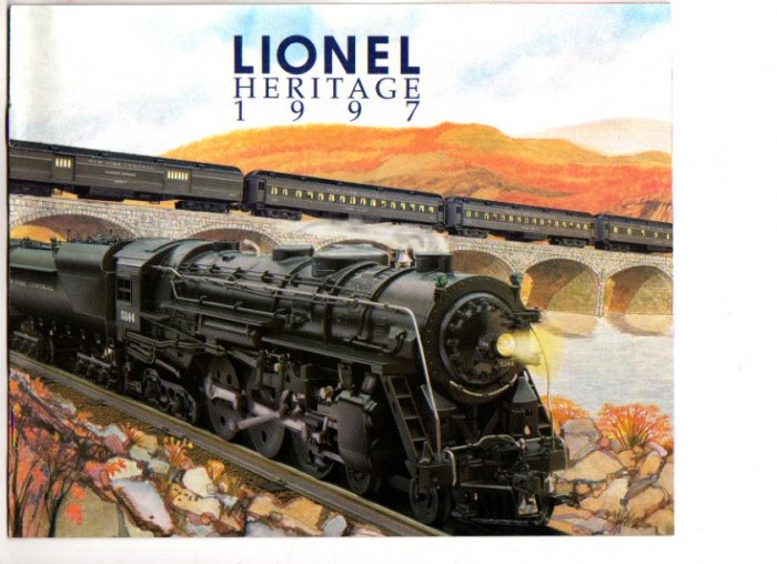 1997 Lionel Heritage Sets Electric Toy RR Model Trains Catalog
