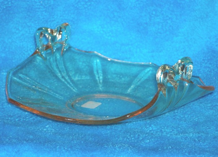 Heisey Empress Sahara Yellow Muffin Dish