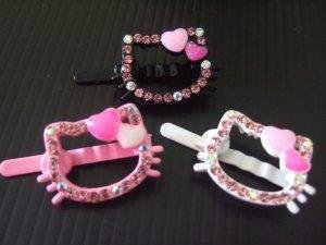 Hello Kitty Magnet Hairpins (H001)