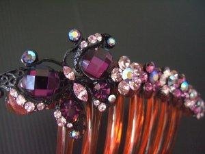 Elegant Flowery Butterfly Hairpin (H016)