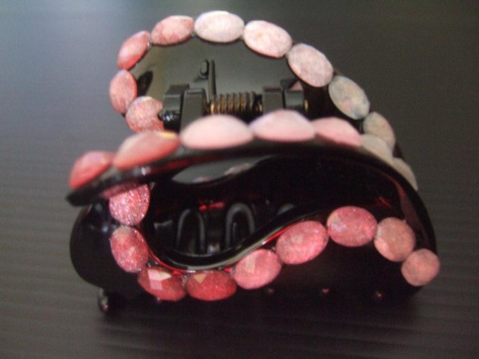 Pink Butterfly hairclip (H009)