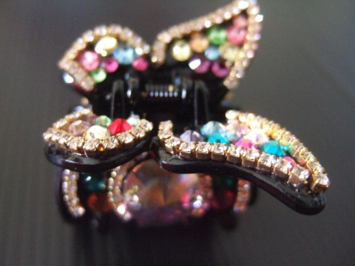 Butterfly with Swaroski Crystals Hairpin (H005)