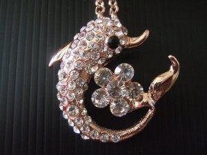 Flower Dolphin Bling Bling (N008)