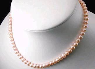 14K GOLD PEARL NECKLACE