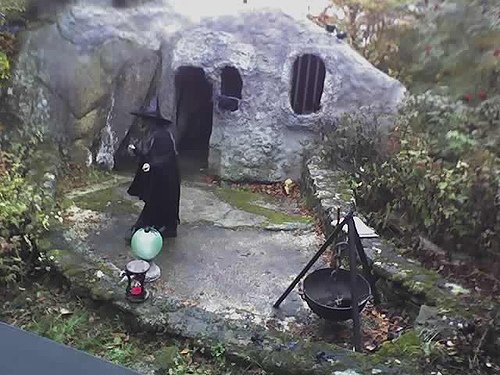 Winged Monkeys at the Wicked Witch of the West's Castle