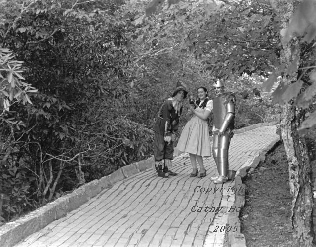 Dorothy & Toto, Tin Man & Scarecrow, Land of Oz, Beech Mountain, NC