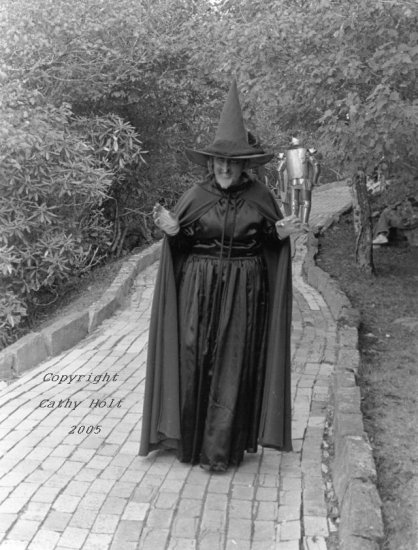 Wicked Witch/Tin Man on the Yellow Brick Road, Land of Oz, Beech Mountain, NC