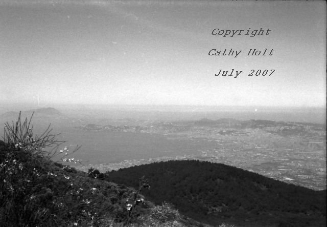 View from the top of Mt. Vesuvius #6