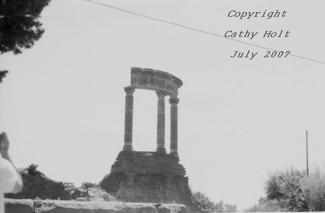 Pompeii in Black & White #6 - Temple to Venus(?)