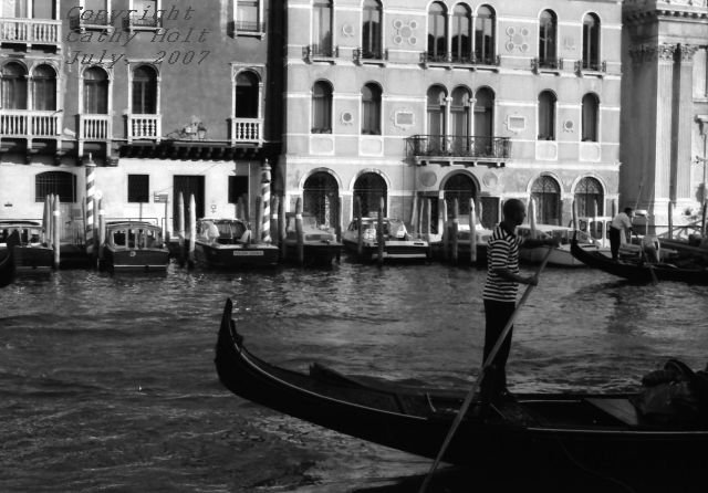 Life on the Grand Canal, Venice, Italy