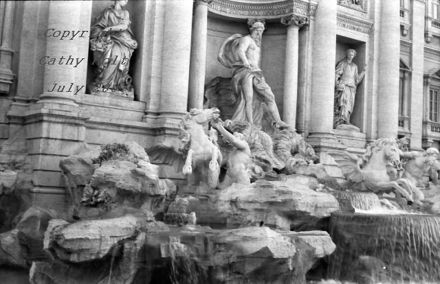 Trevi Fountain, Rome, Italy