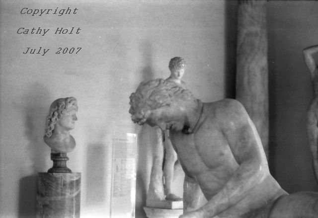 Sculpture at the Campidolio Rome, Italy