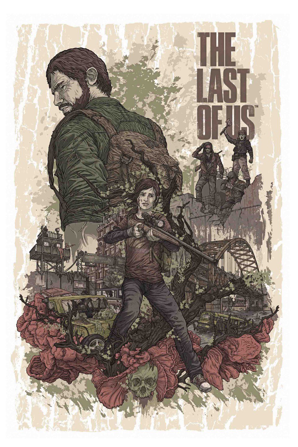 Last Of Us Poster 30"