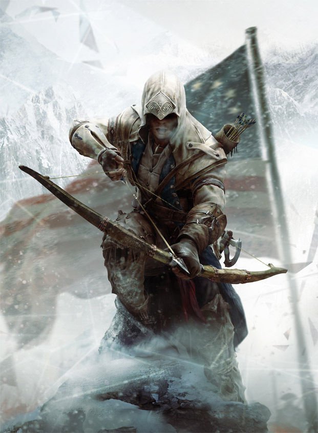 Assassin's Creed 3 With Bow Poster 32"