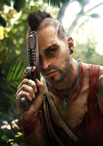 FarCry 3 Gun On Head Poster 33"