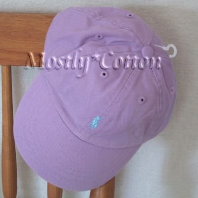 Polo Ralph Lauren INFANT Girls Baseball Cap Hat PURPLE New