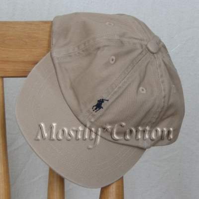 Polo Ralph Lauren INFANT Boys Baseball Cap Hat KHAKI New