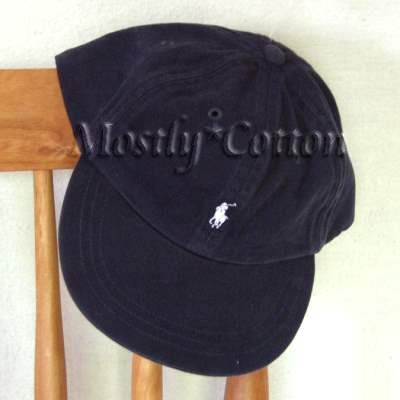 Polo Ralph Lauren TODDLER Boys Baseball Cap Hat NAVY BLUE New