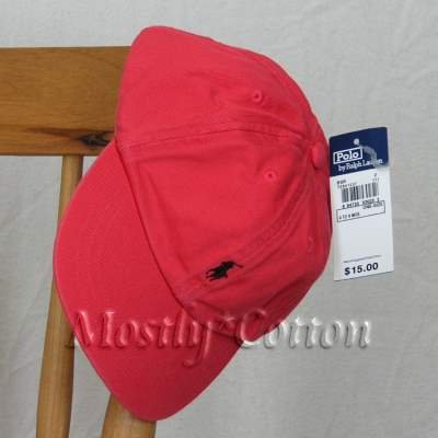 Polo Ralph Lauren TODDLER Boys Baseball Cap Hat RED NwT New with Tags