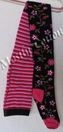 Hanna Andersson Girls BLACK LINGERING GARDEN TIGHTS size 130-140 NwT New