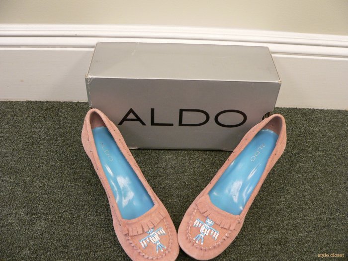 Aldo Pink Kitten Heel Shoes