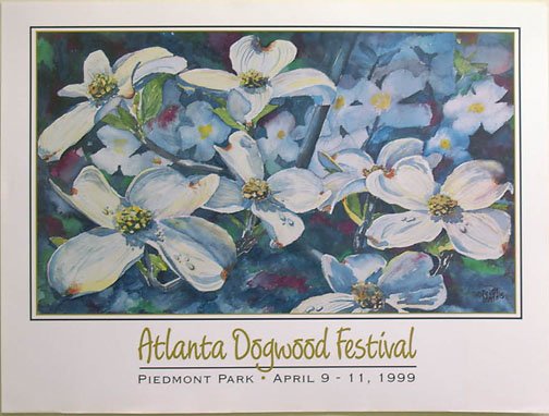 Atlanta Dogwood Festival Poster