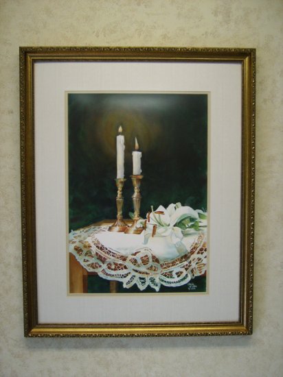 Light, lace and a Lily