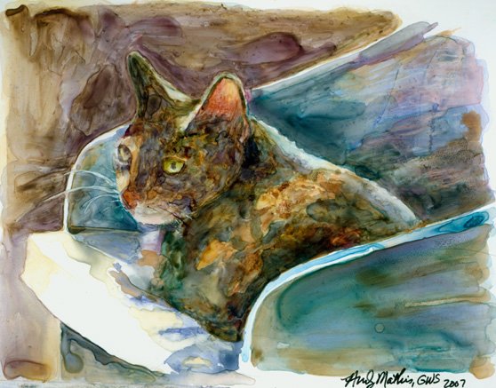 Maybelline- Calico Reproduction Print