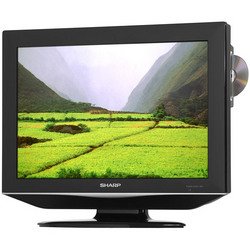 Sharp 19" LCD TV with built in DVD player