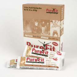 Pure Fit Peanut Butter Nutrition Bars (also available in almond crunch and chocolate brownie)
