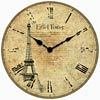 Eiffel Tower Wall Clock