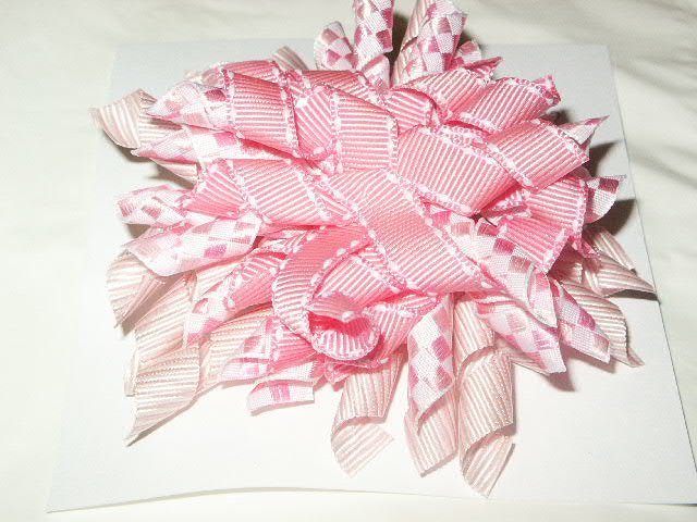 Pink Korker Hairbow