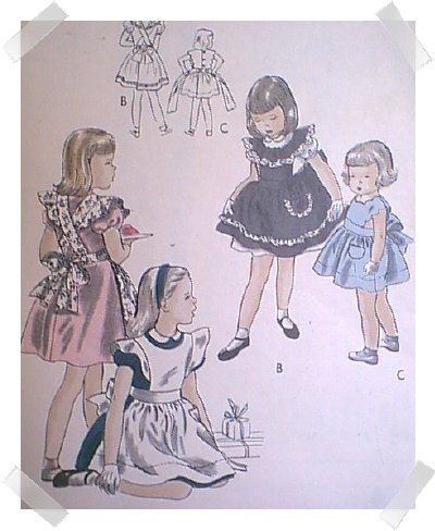 Vintage Vogue size 2 Alice in Wonderland Dress Pattern