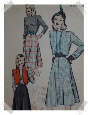 Las Simple Skirt Sewing Pattern