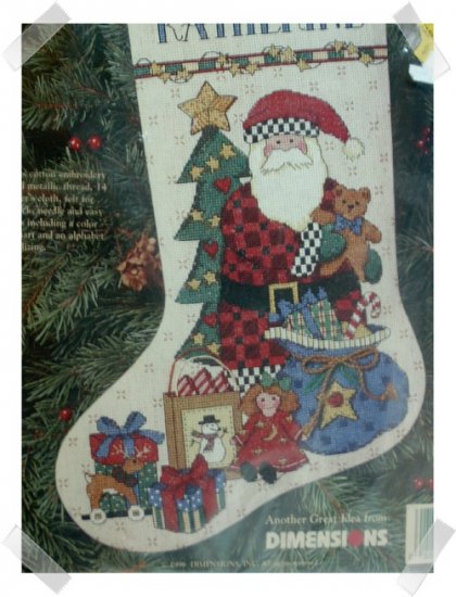 Debbie Mumm Counted Cross Stitch Stocking Kit
