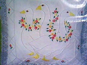 Geese Pillow Crewel Kit