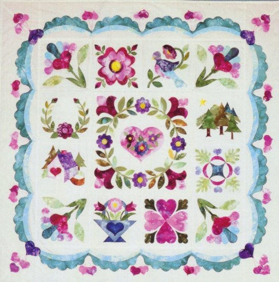 Hello Baltimore 45 inch Square Quilt Pattern