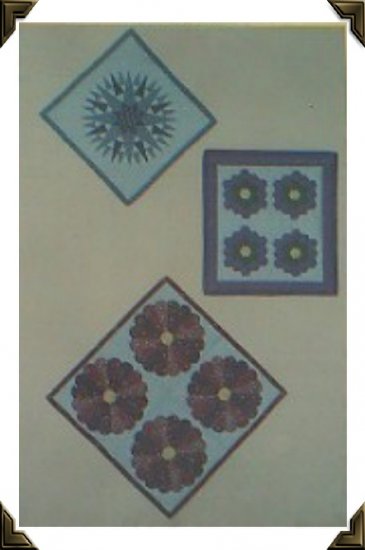Quilt Pattern ~ No Piecing Mini Quilts