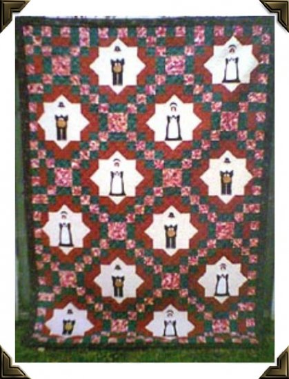 Quilt/Applique Pattern ~ Pumpkin Pie