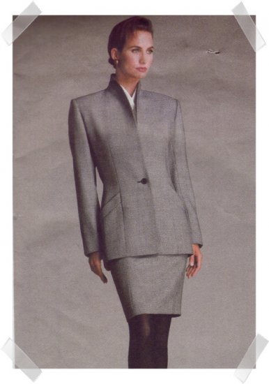Vogue #2002 CALVIN KLEIN Suit Pattern Size 6