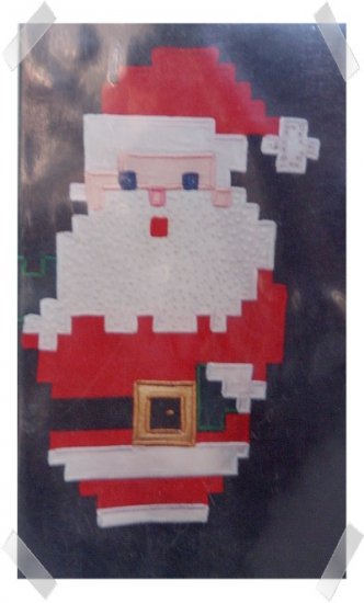 Quilt Pattern ~ BEADED BEARDED SANTA