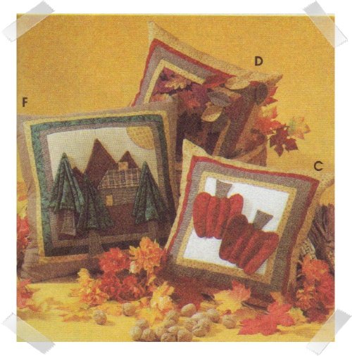 Simplicity #7236 Holiday Pillows