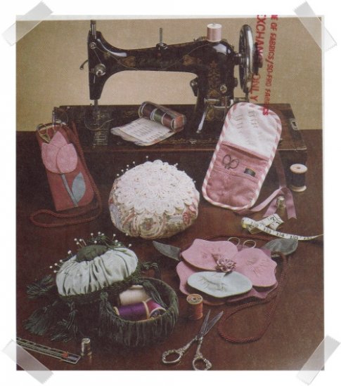 McCalls 7399 Sewing Organizers Cushions Cases Pattern